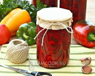 Борщевая заправка со свеклой и капустой на зиму