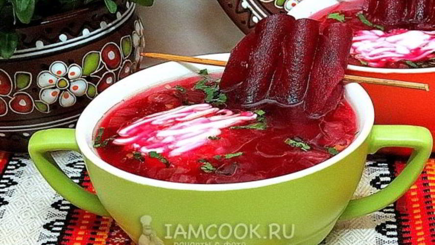 Рецепт борщок-борщик