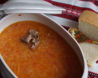 Капустник — украинский деревенский борщ