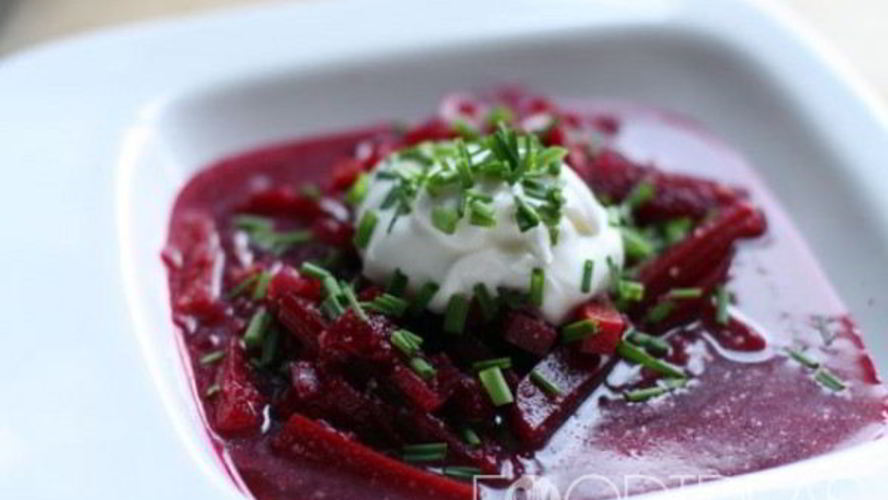 Рецепт холодный борщ