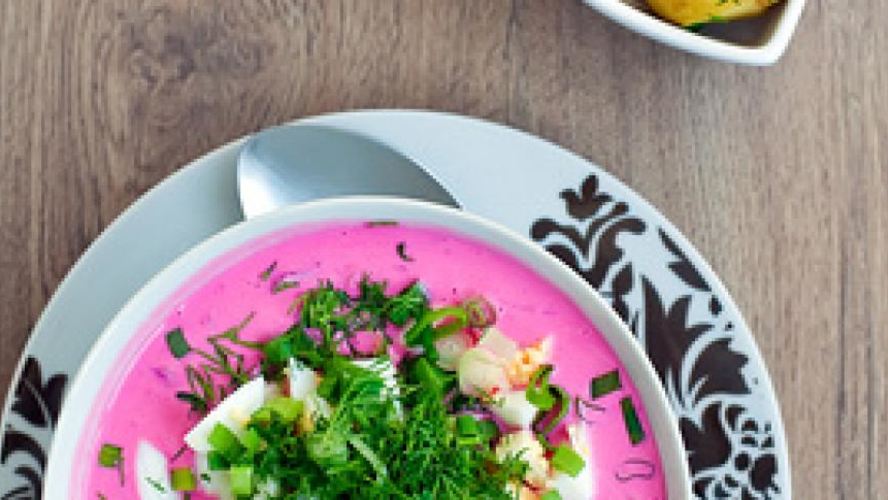 Рецепт литовский холодный борщ