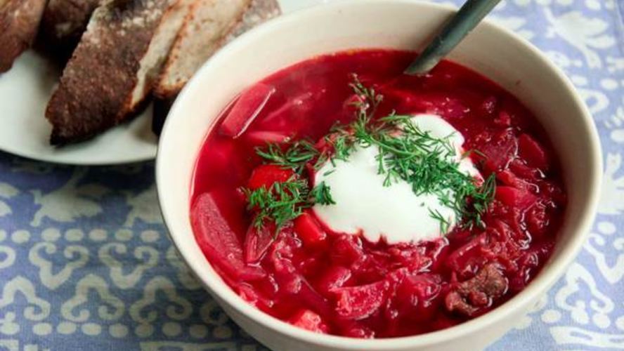 Рецепт очень вкусный борщ к обеду
