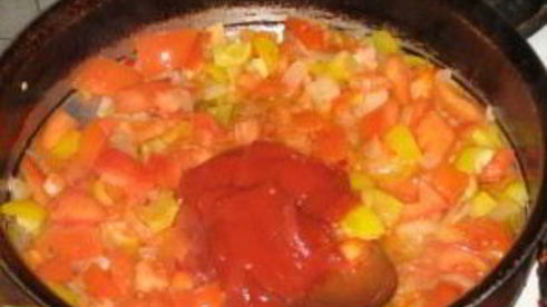 постный борщ со свеклой