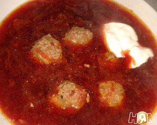 Рижский легкий борщ