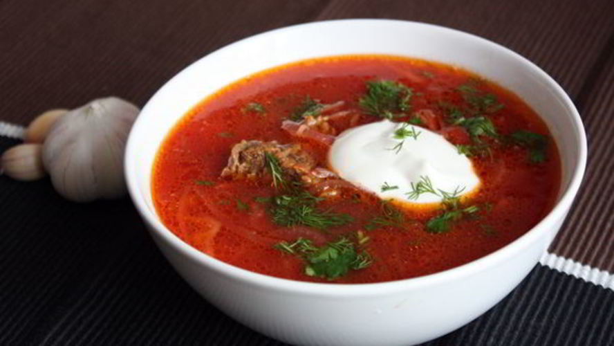 Рецепт русский борщ