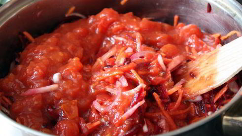 русский борщ