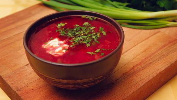 Рецепт Украинский борщ без свеклы