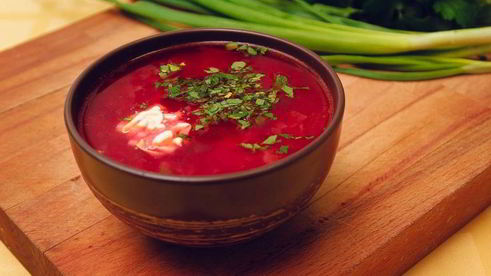 украинский борщ без свеклы