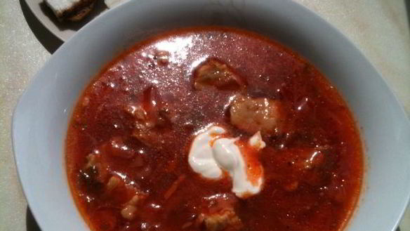 Рецепт Украинский борщ