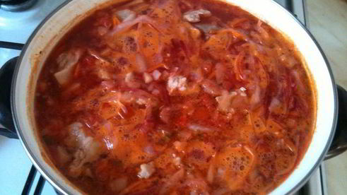 украинский борщ