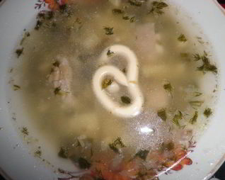 Украинский зеленый борщ по-прибужански