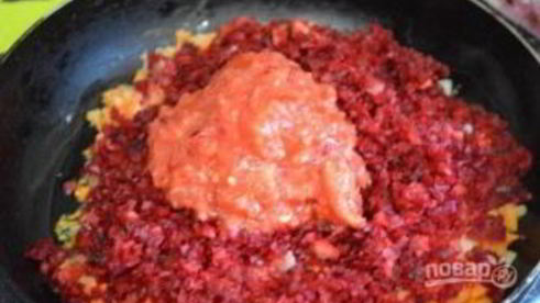 вегетарианский борщ с фасолью