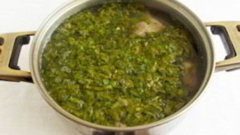 вкусный борщ со щавелем