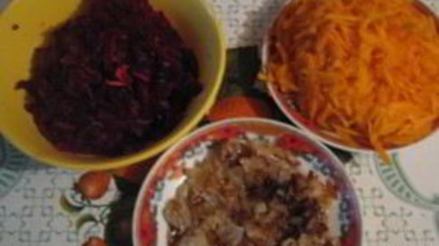 заправка для борща на зиму с томатной пастой