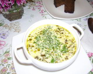 Зеленый борщ из СССР