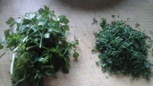 зеленый борщ по-деревенски