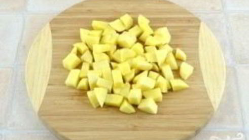 зеленый борщ с курицей