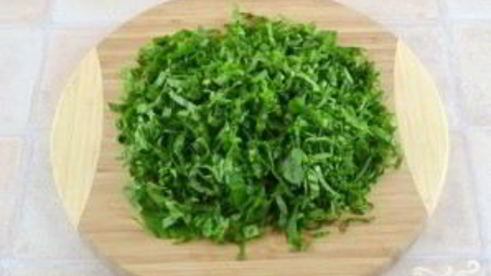 зеленый борщ с курицей