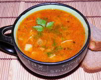 Суп с вермишелью