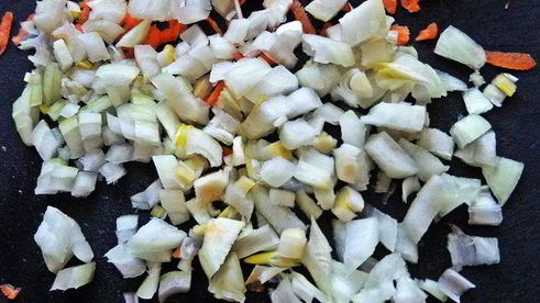 фасолевый постный суп