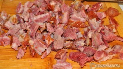 гороховый суп с копченостями