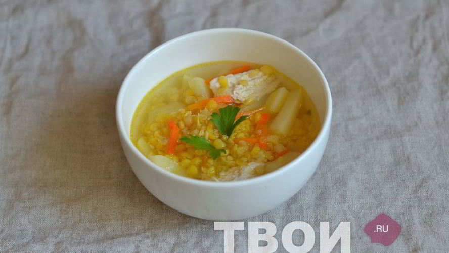 Рецепт гороховый суп с курицей