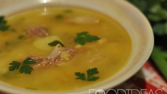 Рецепт Гороховый суп со свининой