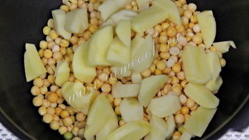 гороховый суп в мультиварке