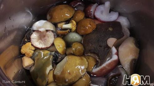 грибной крем-суп осенний