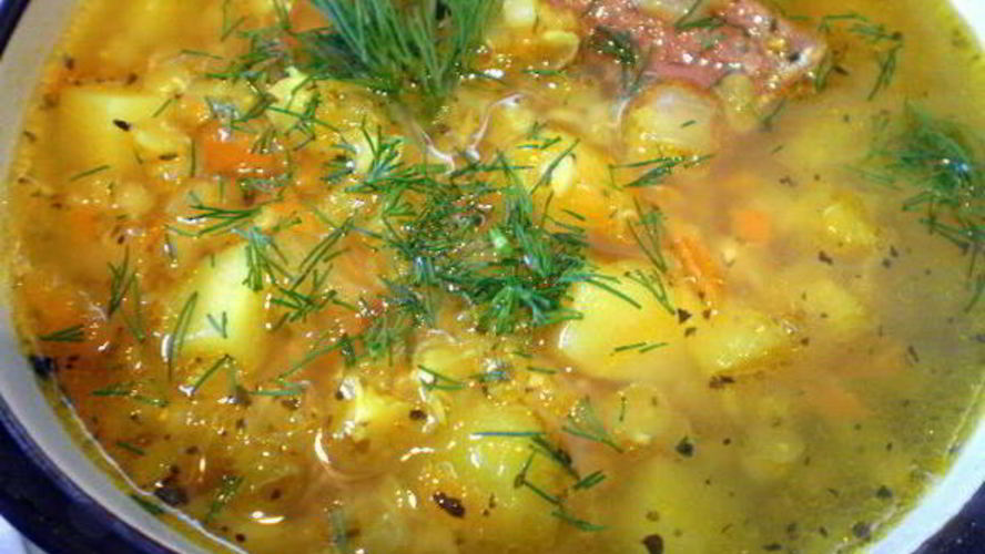 Рецепт картофельный суп с чечевицей