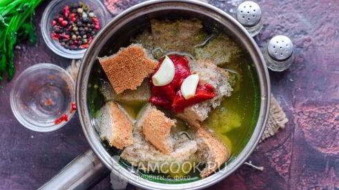 хлебный суп