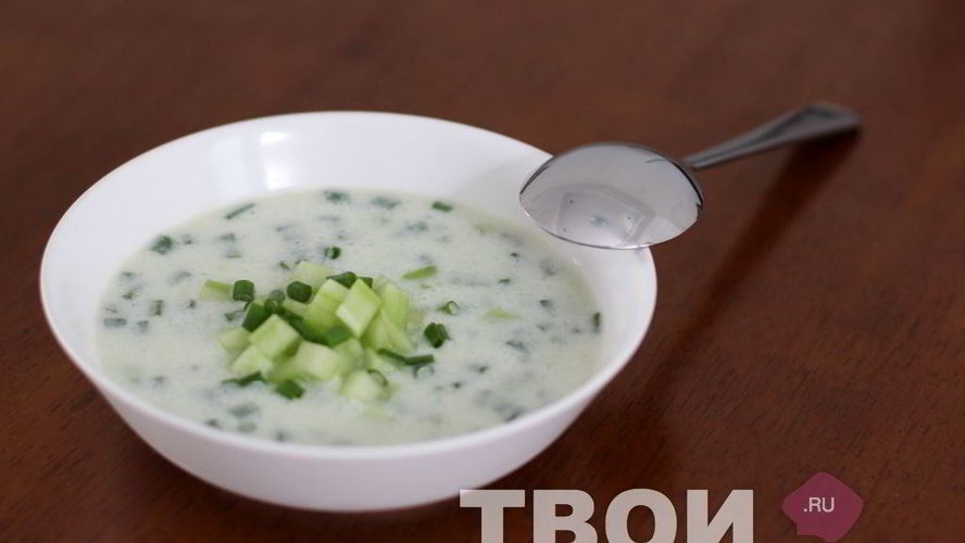 Рецепт холодный огуречный суп