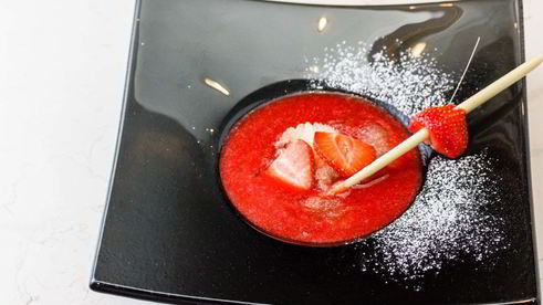 клубничный суп