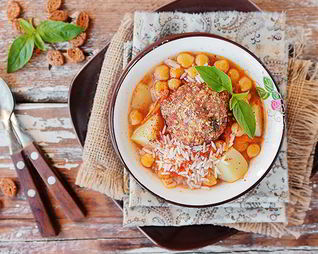 Кололик — армянский суп с фрикадельками