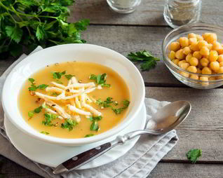 Крем-суп из нута