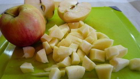 крем-суп из тыквы с яблоками