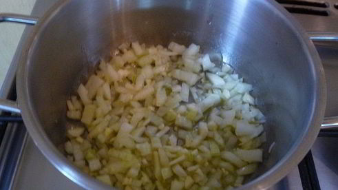 крем-суп из тыквы с яблоками