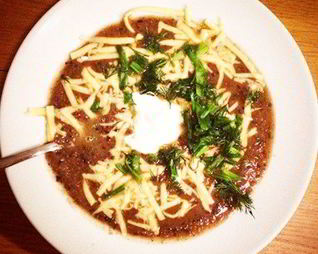 Кубинский суп