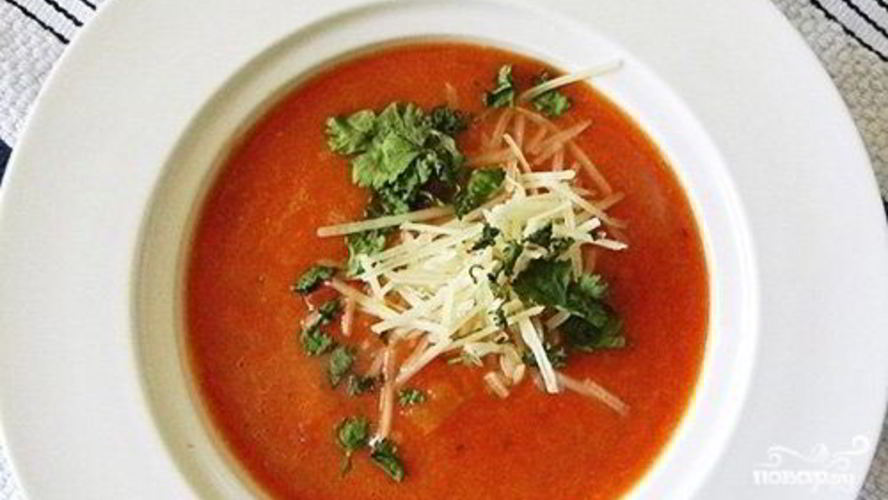 Рецепт куриный суп с гренками