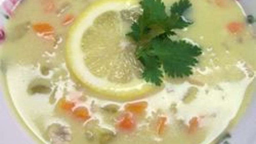 Рецепт куриный суп с лимоном по-гречески