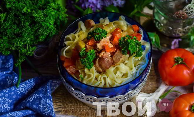 Лагман в мультиварке