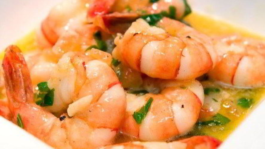 Рецепт лимонный суп с креветками