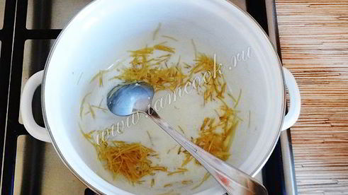 молочный суп с вермишелью