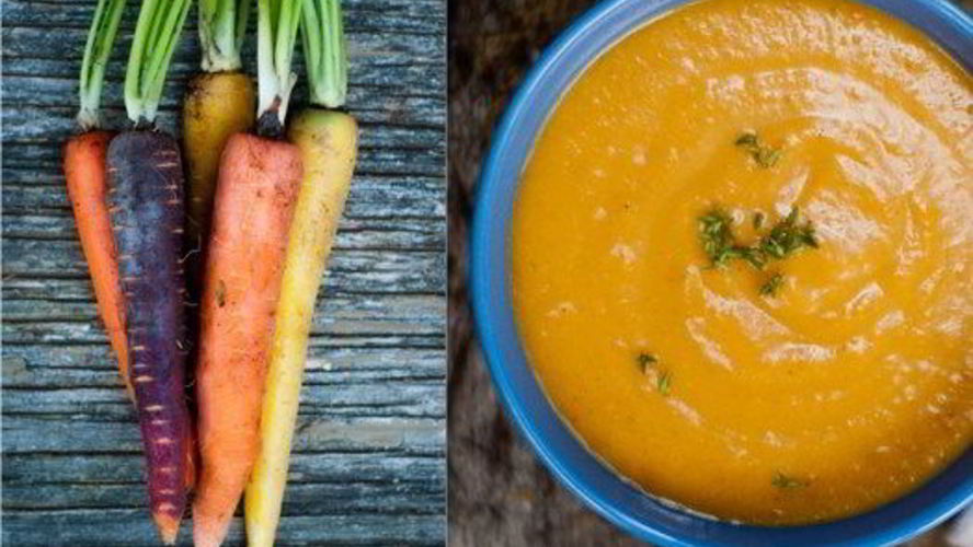 Рецепт морковный суп с апельсином и имбирем
