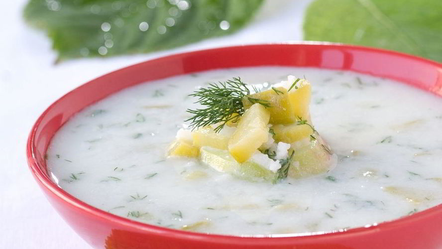 Рецепт диетическая окрошка