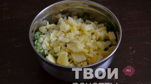 окрошка на сыворотке