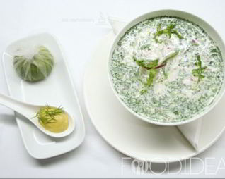 Окрошка на тане