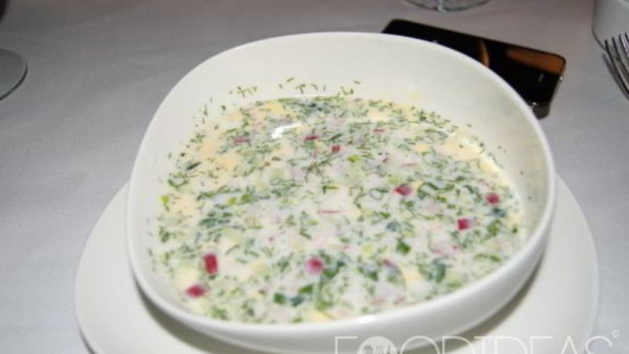 Рецепт окрошка на воде