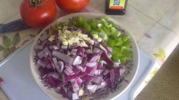 Рецепт Острый суп с чили и фасолью