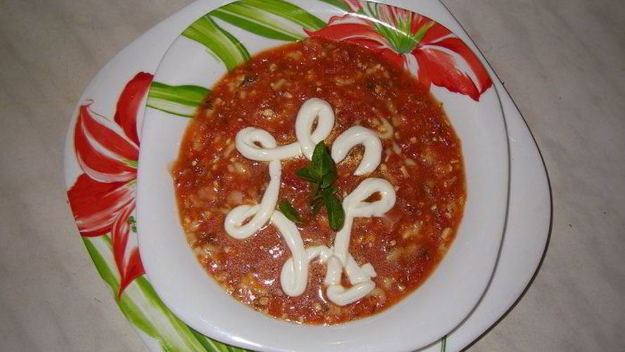 Рецепт острый томатный суп